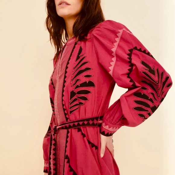 Sonmer NWT Day Party & Formal Susan vegan cotton Midi Dress - Picture 2 of 6